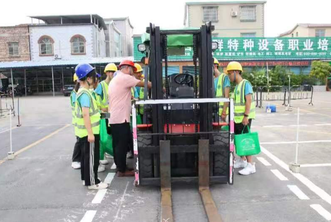 叉车培训现场